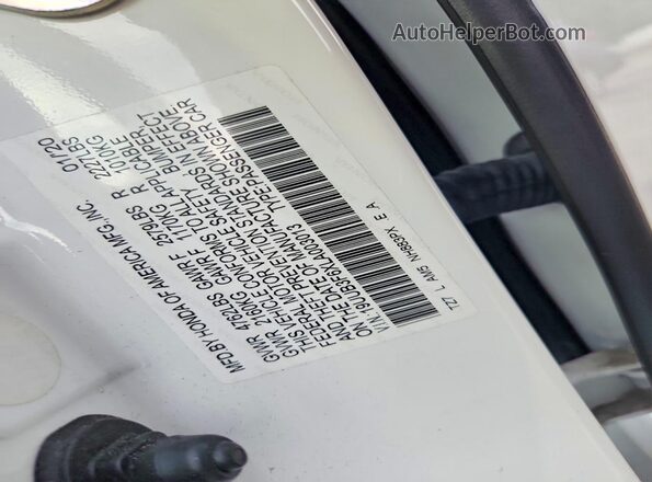19UUB3F6XLA003013 2020 ACURA TLX Белый Вид подкапотного пространства