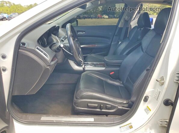 19UUB3F71GA003495 2016 ACURA TLX White Widok wnętrza z przodu