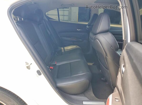 19UUB3F71GA003495 2016 ACURA TLX White Widok tylnych siedzeń