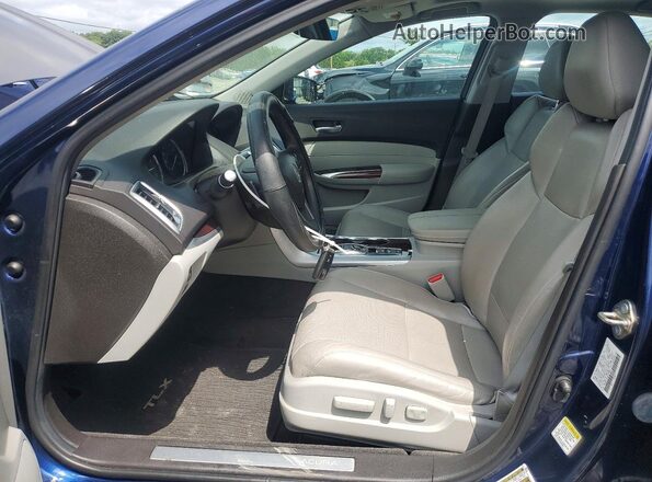 19UUB3F77GA002903 2016 ACURA TLX Blue Front interior view