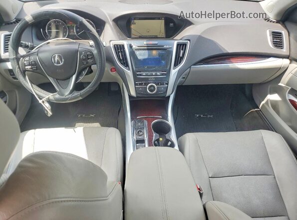 19UUB3F77GA002903 2016 ACURA TLX Blue Dashboard view