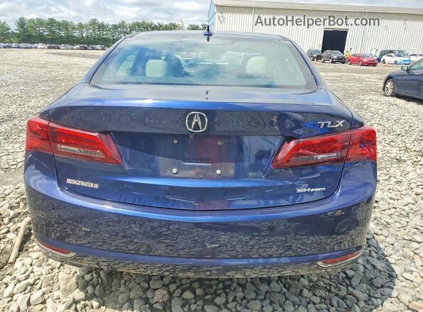 19UUB3F77GA002903 2016 ACURA TLX Blue Rear view