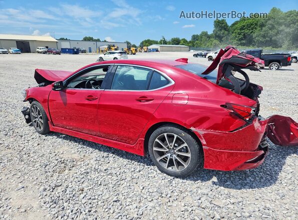 19UUB3F79HA000328 2017 ACURA TLX Red Հետևի ձախ