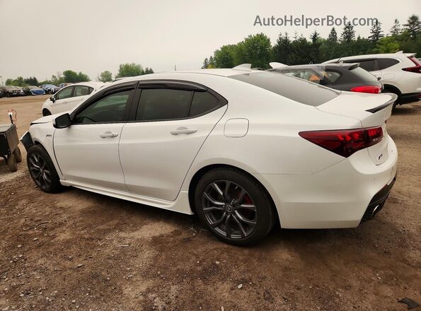19UUB3F86LA800974 2020 ACURA TLX White Trasero izquierdo
