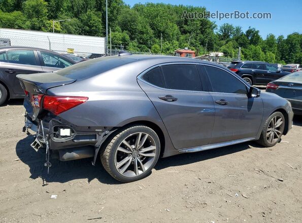 19UUB3F87KA004264 2019 ACURA TLX Blue Հետևի աջ