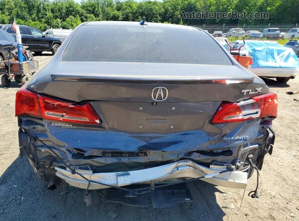 19UUB3F87KA004264 2019 ACURA TLX Blue Հետևի տեսք