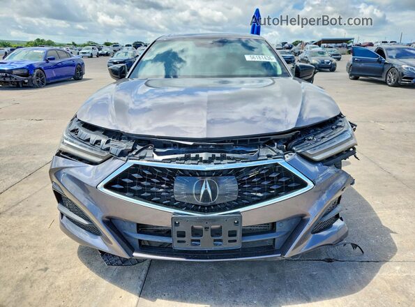 19UUB5F32MA003722 2021 ACURA TLX Gray Вид спереду