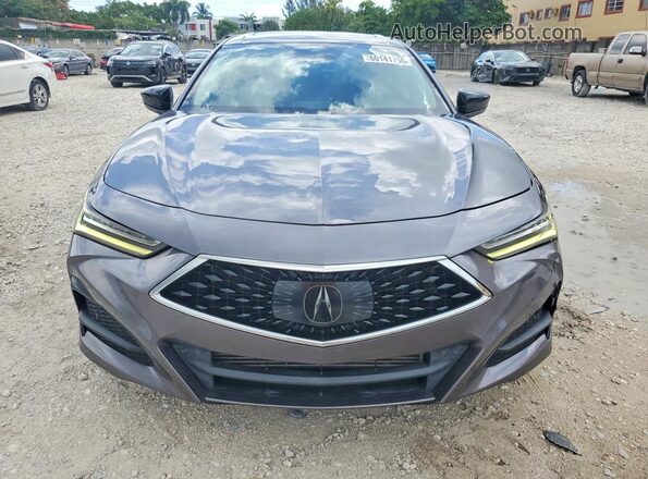 19UUB5F32MA008466 2021 ACURA TLX Gray Widok z przodu