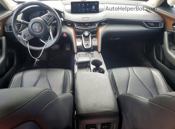 19UUB5F32MA008466 2021 ACURA TLX Gray Widok deski rozdzielczej