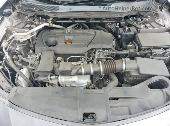 19UUB5F32MA008466 2021 ACURA TLX Gray Widok wnętrza z tyłu