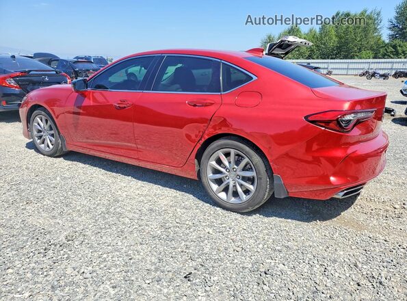 19UUB5F35MA015959 2021 ACURA TLX Red Trasero izquierdo