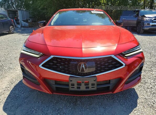 19UUB5F35MA015959 2021 ACURA TLX Red Vista frontal