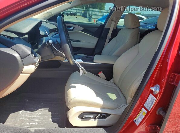 19UUB5F35MA015959 2021 ACURA TLX Red Vista interior delantera