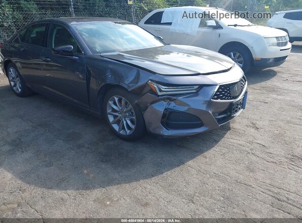 19UUB5F36MA002069 2021 ACURA TLX Gray Դիմացի տեսք