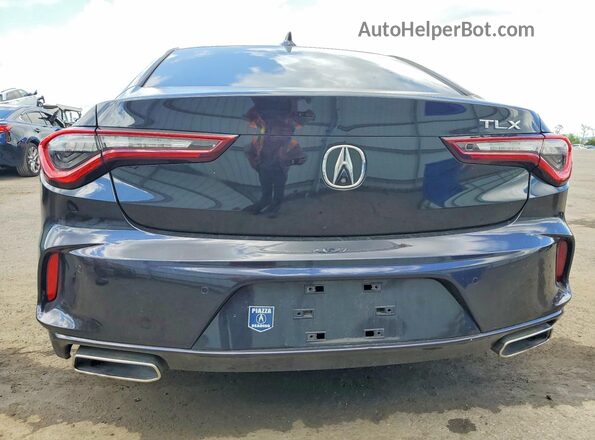 19UUB5F43MA006184 2021 ACURA TLX Black Հետևի տեսք