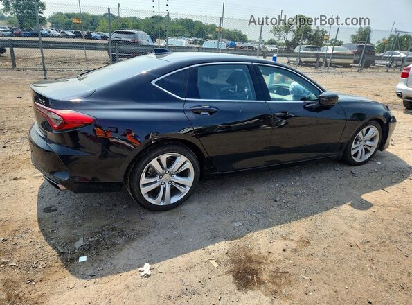 19UUB5F46NA003331 2022 ACURA TLX Черный Задняя правая четверть