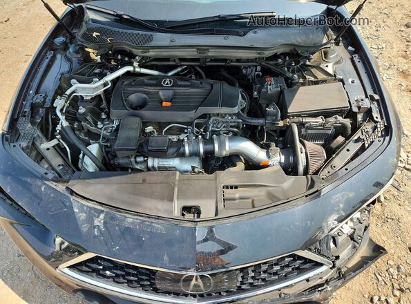 19UUB5F46NA003331 2022 ACURA TLX Черный Вид задней части салона