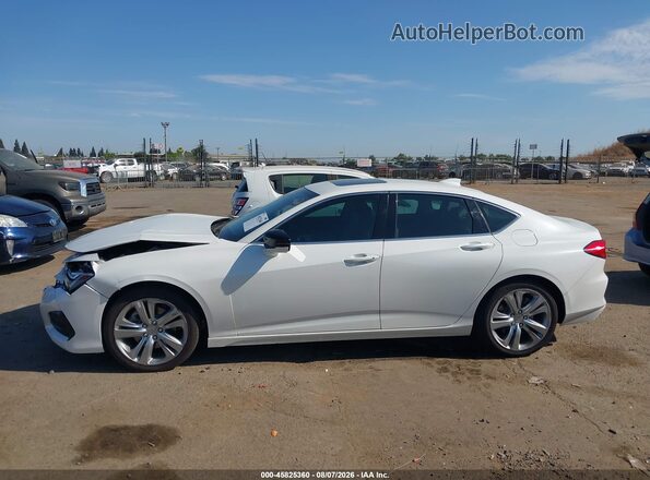 19UUB5F47MA006690 2021 ACURA TLX White Vista interior de 360 grados