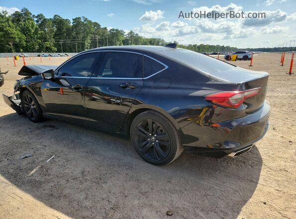 19UUB5F48MA004284 2021 ACURA TLX Black Задня ліва чверть
