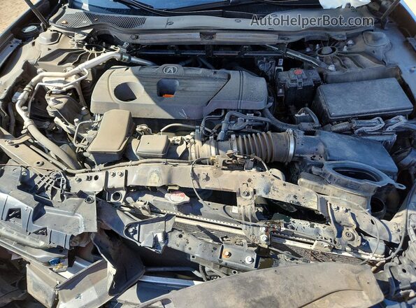 19UUB5F48MA004284 2021 ACURA TLX Black Вид задньої частини салону