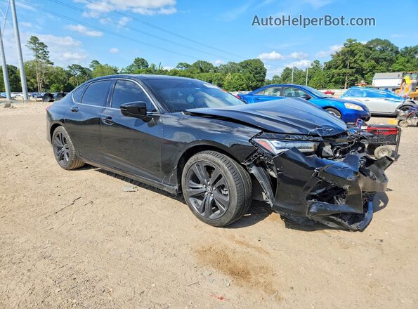 19UUB5F48MA004284 2021 ACURA TLX Black Передня права чверть