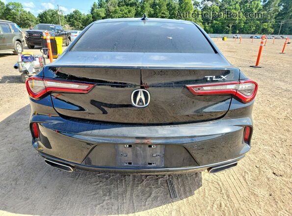 19UUB5F48MA004284 2021 ACURA TLX Black Вид ззаду