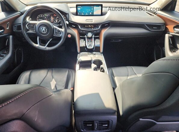 19UUB5F48MA007458 2021 ACURA TLX Черный Панорамный вид салона 360°