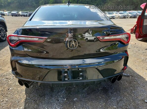 19UUB5F48MA007458 2021 ACURA TLX Черный Вид задней части салона