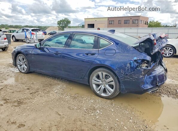 19UUB5F49MA010837 2021 ACURA TLX Blue Հետևի ձախ