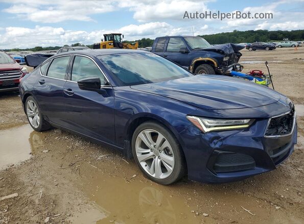 19UUB5F49MA010837 2021 ACURA TLX Blue Առջևի աջ