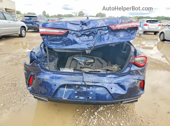19UUB5F49MA010837 2021 ACURA TLX Blue Հետևի տեսք