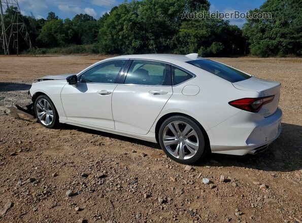 19UUB5F49MA011423 2021 ACURA TLX White Trasero izquierdo