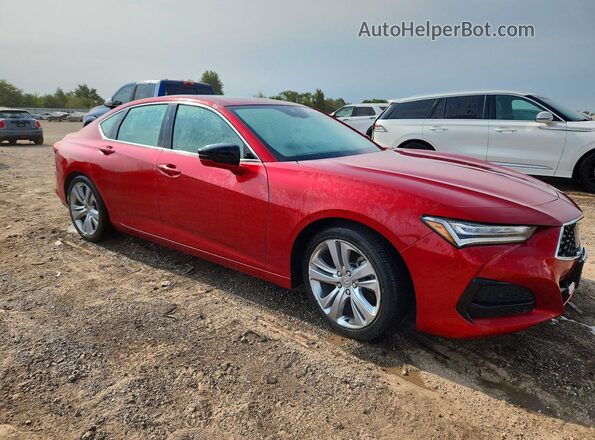 19UUB5F4XMA006621 2021 ACURA TLX Red Delantero derecho