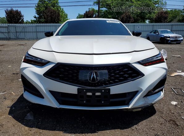 19UUB5F4XMA009003 2021 ACURA TLX White Widok z przodu