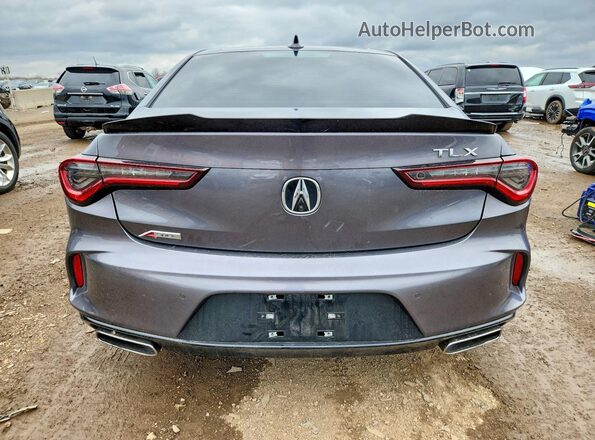 19UUB5F50MA015689 2021 ACURA TLX Gray Vista trasera