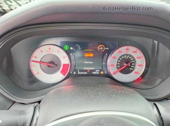 19UUB5F50MA015689 2021 ACURA TLX Gray Vista del cuadro de instrumentos
