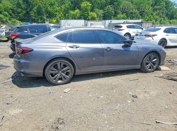 19UUB5F54NA005443 2022 ACURA TLX Gray Tył prawy