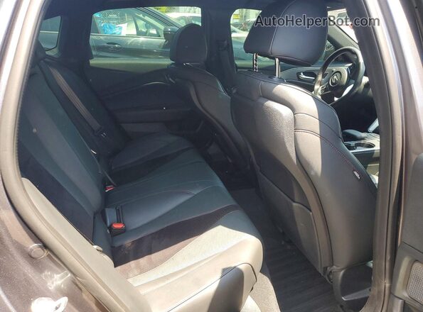 19UUB5F54NA005443 2022 ACURA TLX Gray Widok tylnych siedzeń