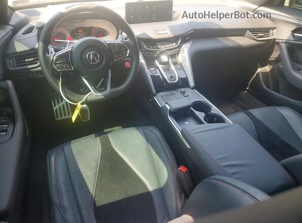 19UUB5F54NA005443 2022 ACURA TLX Gray Widok deski rozdzielczej