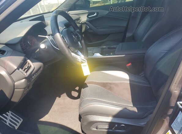 19UUB5F54NA005443 2022 ACURA TLX Gray Widok wnętrza z przodu