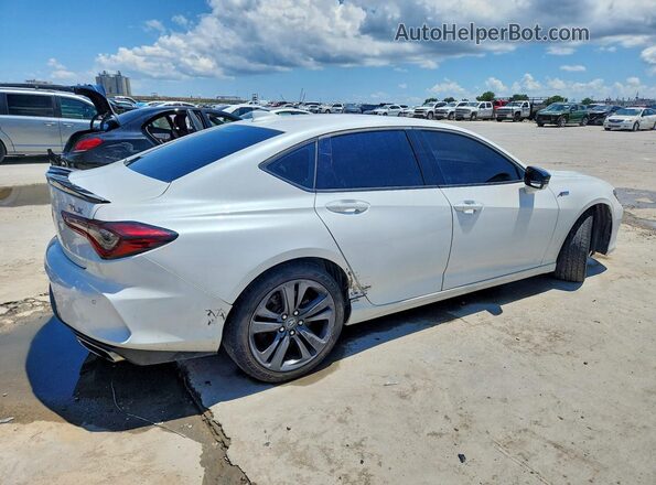 19UUB5F55MA015669 2021 ACURA TLX White Задня права чверть