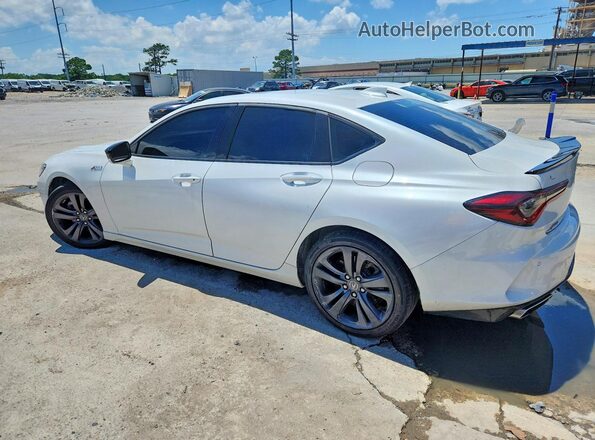 19UUB5F55MA015669 2021 ACURA TLX White Задня ліва чверть