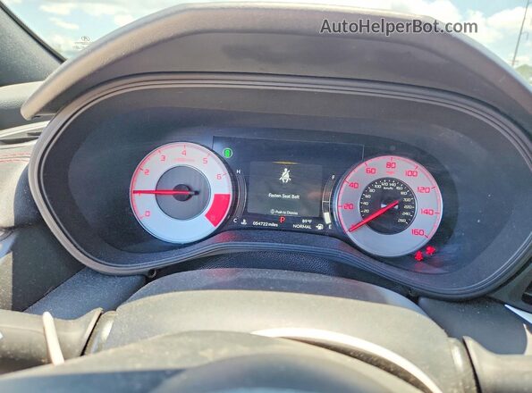 19UUB5F55MA015669 2021 ACURA TLX White Вид щитка приладів