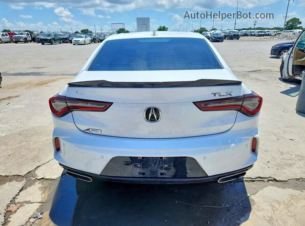 19UUB5F55MA015669 2021 ACURA TLX White Вид ззаду