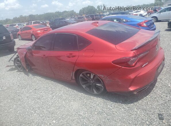 19UUB5F55MA015736 2021 ACURA TLX Red უკანა მარცხენა