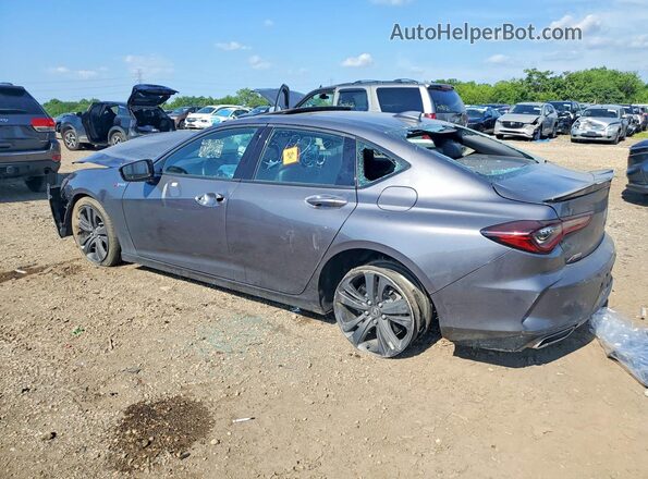 19UUB5F55PA000304 2023 ACURA TLX Gray Trasero izquierdo