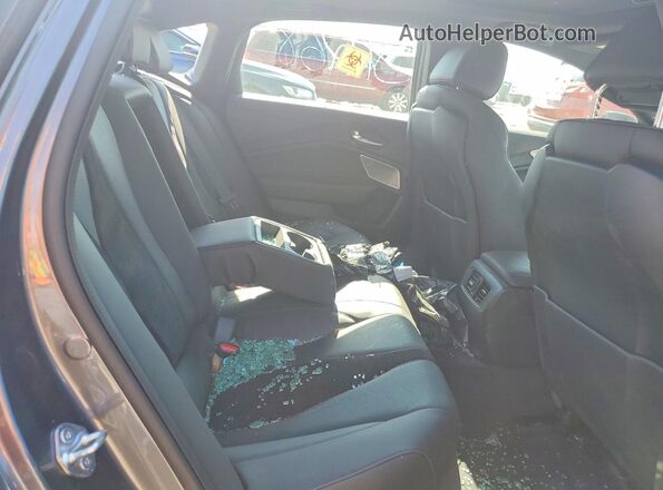 19UUB5F55PA000304 2023 ACURA TLX Gray Vista de los asientos traseros
