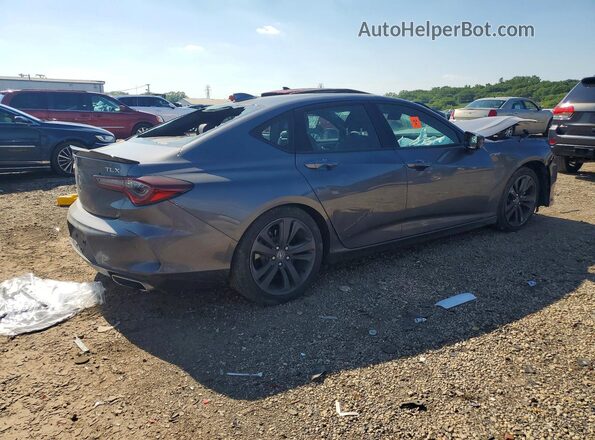 19UUB5F55PA000304 2023 ACURA TLX Gray Trasero derecho