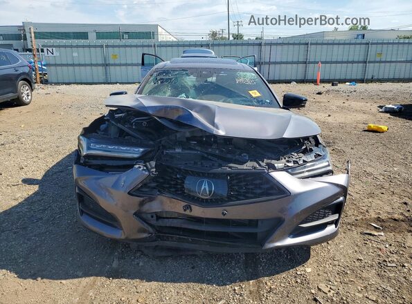 19UUB5F55PA000304 2023 ACURA TLX Gray Vista frontal