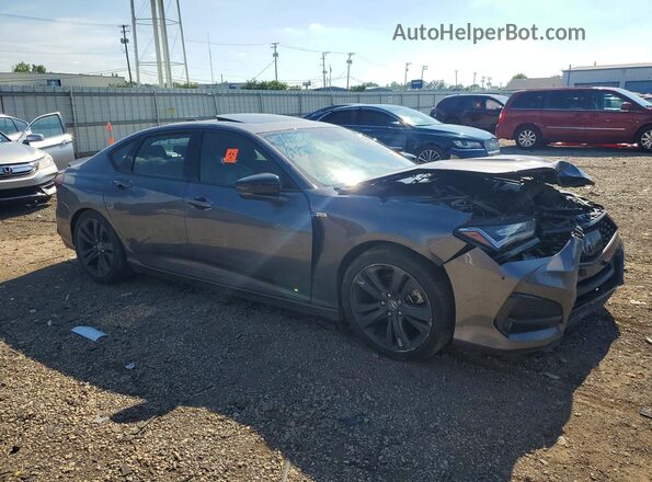 19UUB5F55PA000304 2023 ACURA TLX Gray Delantero derecho